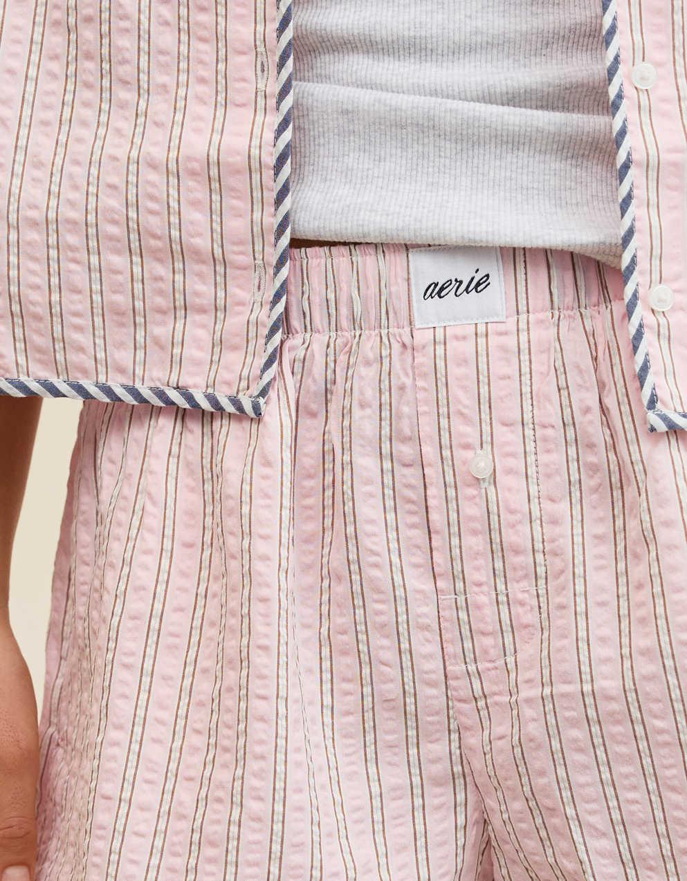 Aerie Seersucker Pajama 短褲