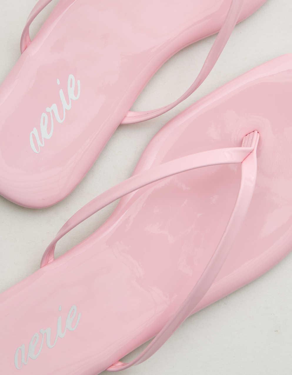 Aerie 方形鞋頭拖鞋
