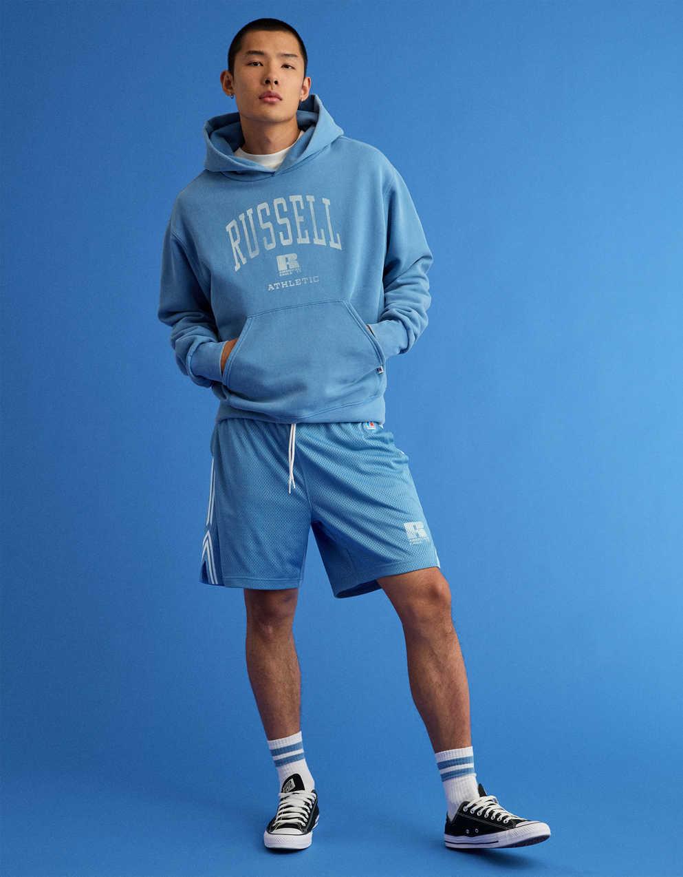 AE x Russell Athletic連帽衫
