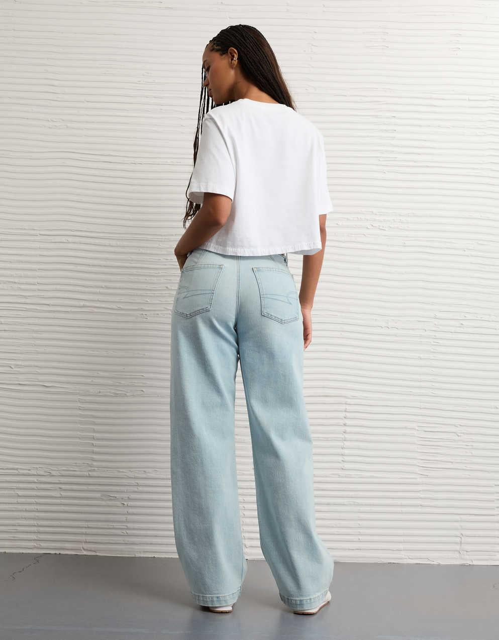 AE Curvy High-Waisted Stovepipe Jean