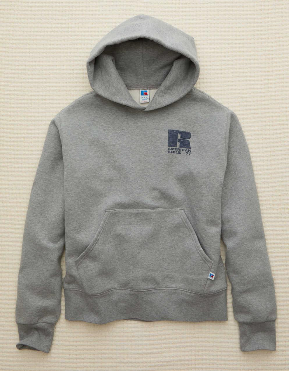 AE x Russell Athletic連帽衫