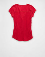 AE V-Neck Henley T-Shirt