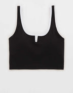 OFFLINE By Aerie Real Me Tipped Low Key Longline Sports Bra