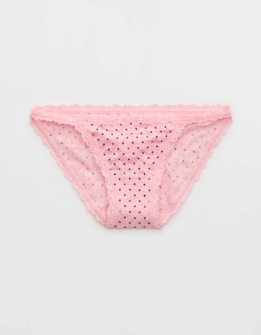 Show Off Vintage Lace String Bikini Underwear