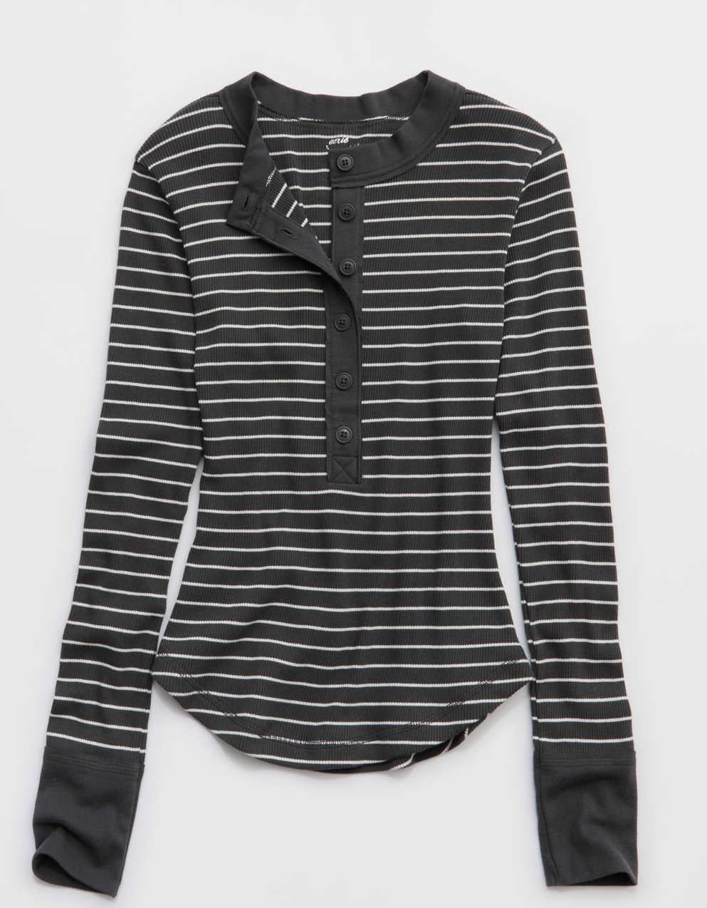 Aerie Henley 必備分層 T 恤