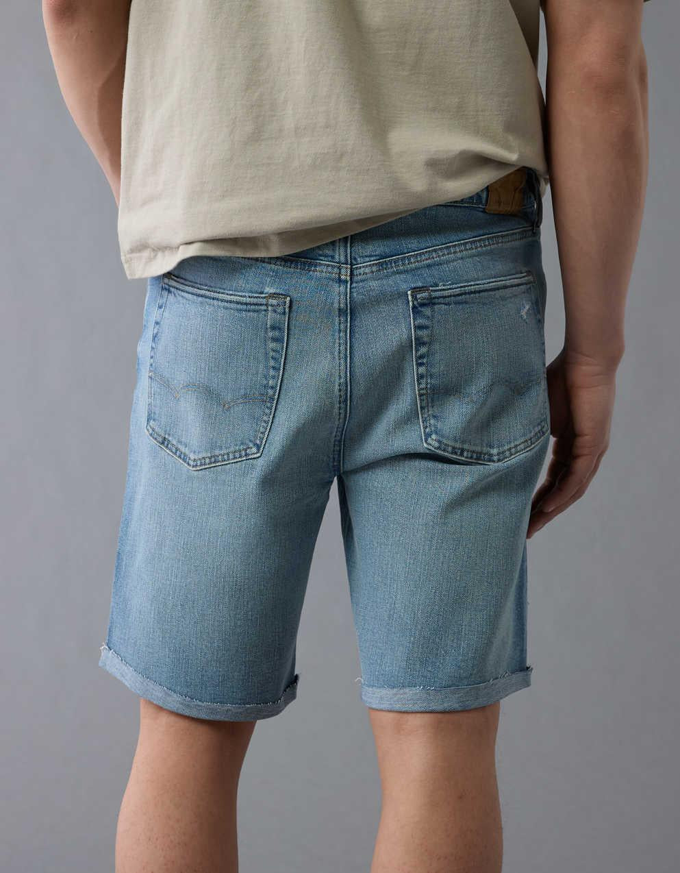 AE 9 吋 AirFlex+ + TENCEL ™ 纖維貼布牛仔短褲