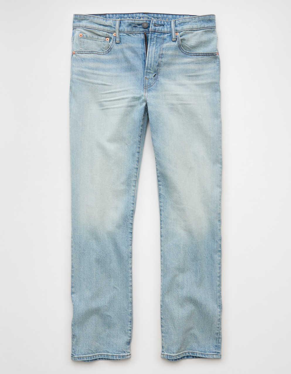 AE EasyFlex + TENCEL ™ 纖維寬鬆直筒牛仔褲