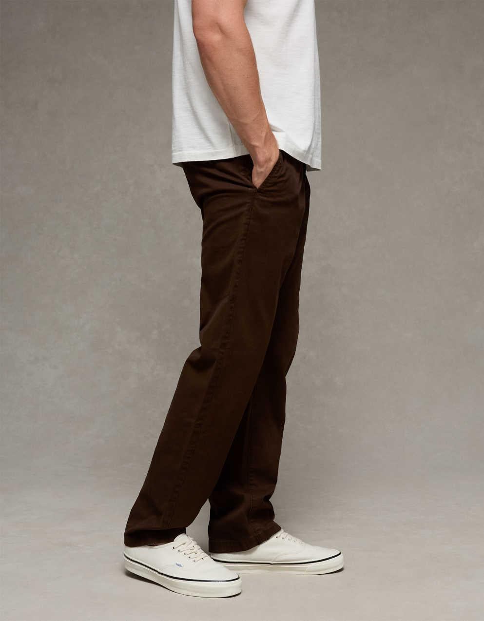 AE Flex Original Straight Lived-In Khaki Pant