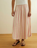 AE Linen-Blend Maxi Skirt