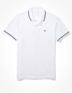 AE Tipped Flex Pique Polo Shirt