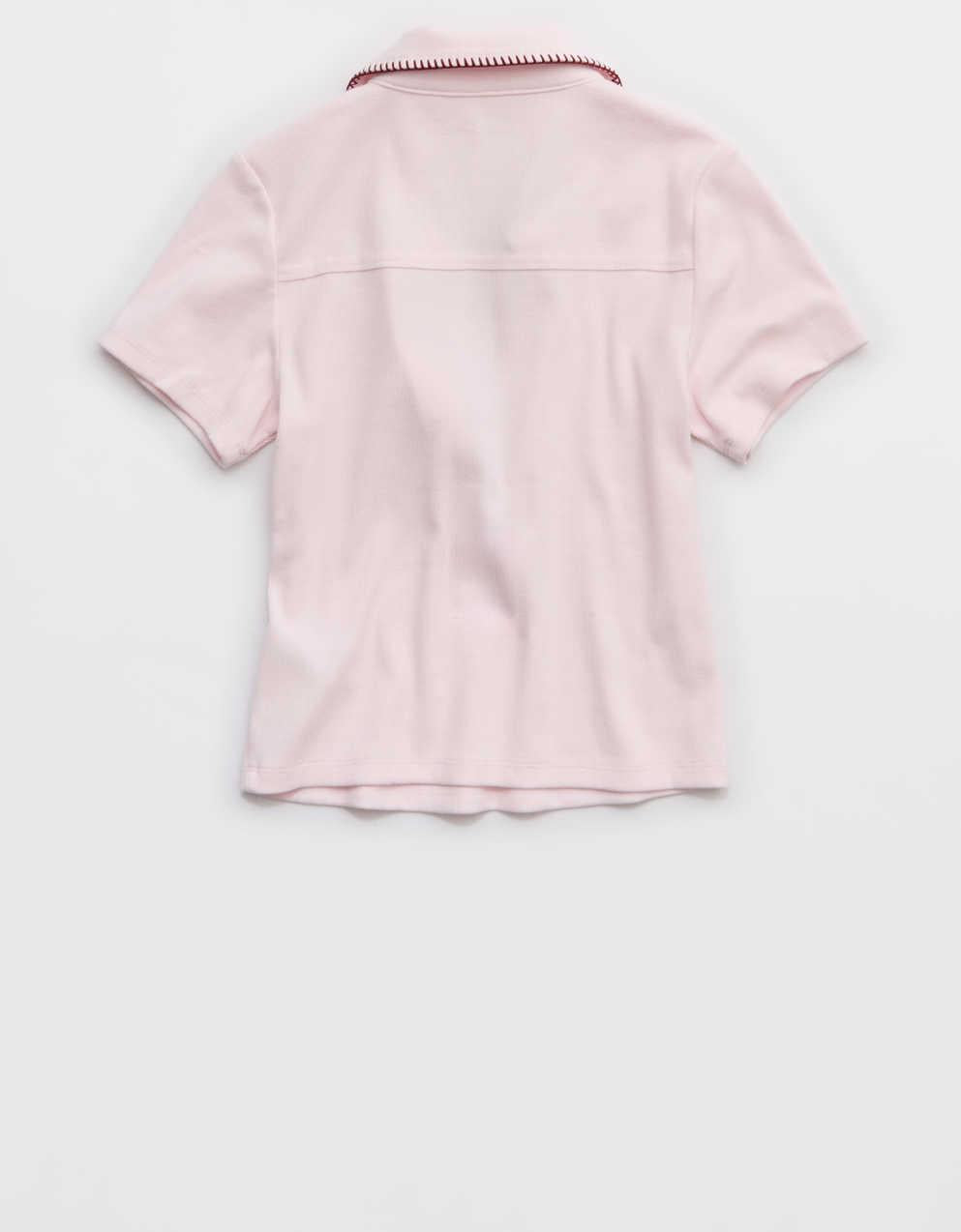 Aerie 短版Polo T 恤