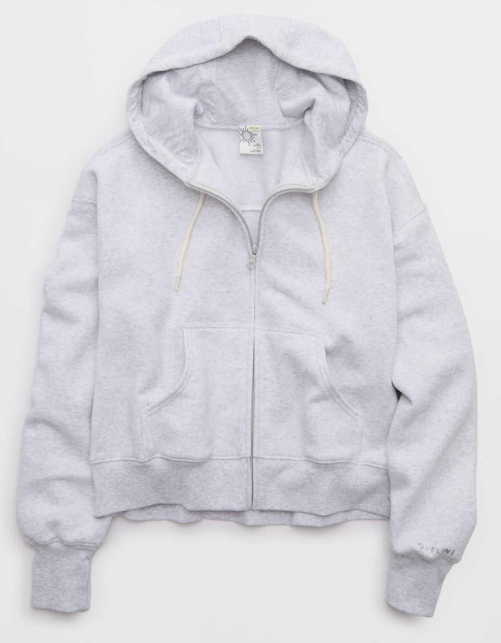 OFFLINE By Aerie Cloud Fleece Classic Full Zip Sweatshirt