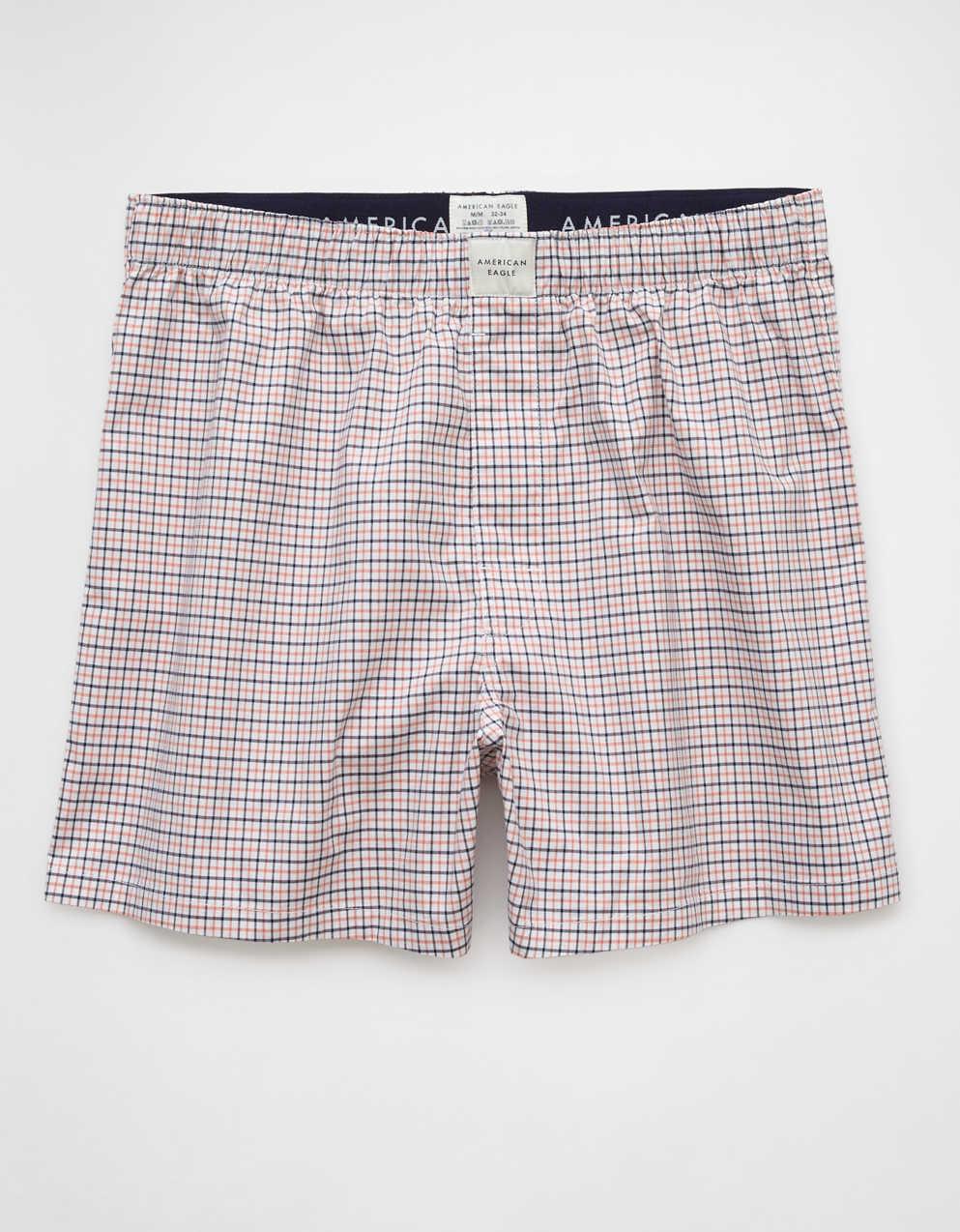AEO Stretch Plaid Classic Boxer Short