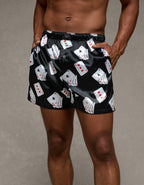 AEO Men's Cards Satin Pocket Boxer Short