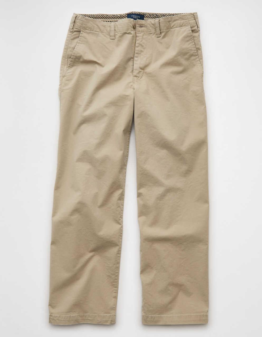 AE Flex Baggy Lived-In Khaki Pant