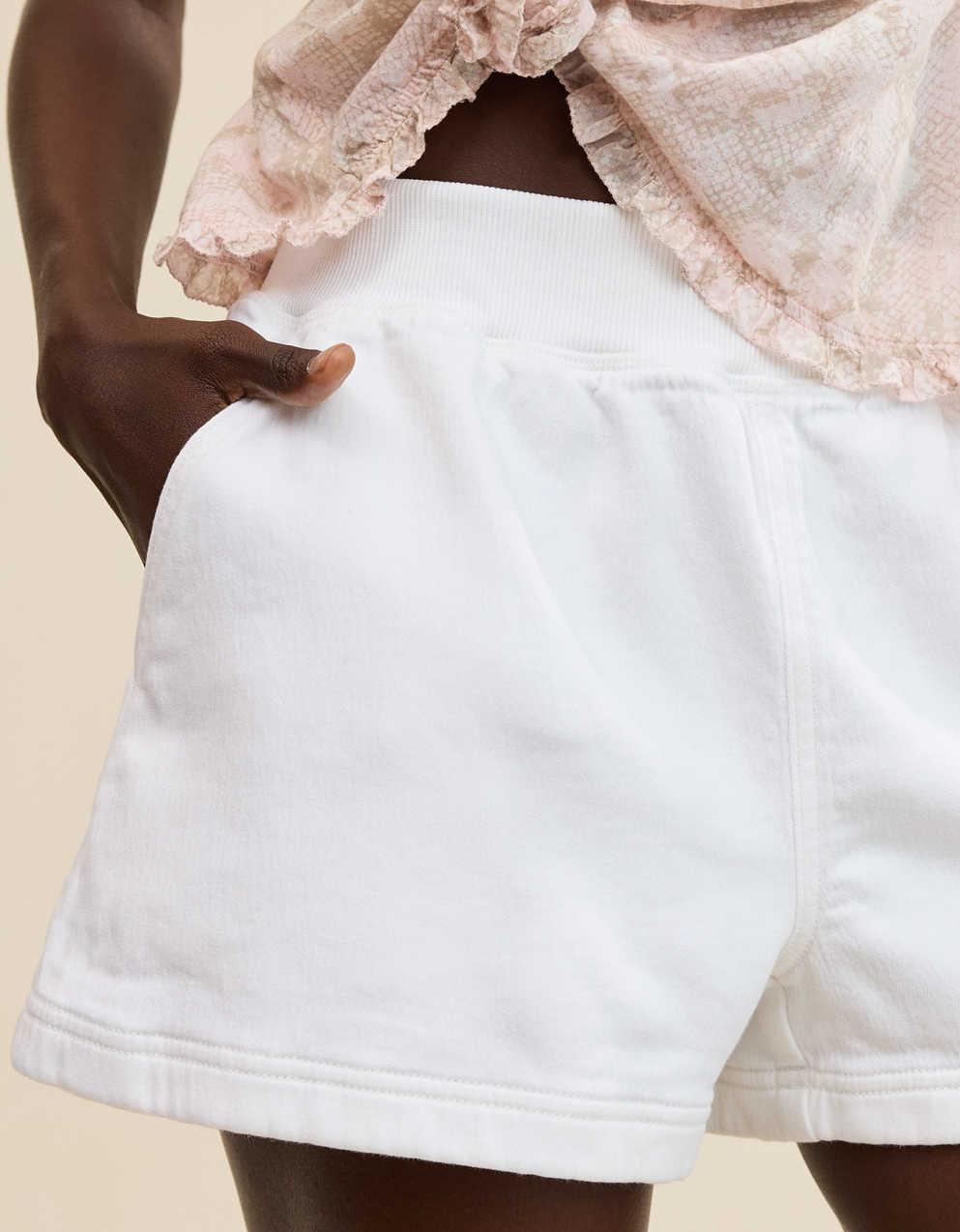 Aerie牛仔彈性短褲