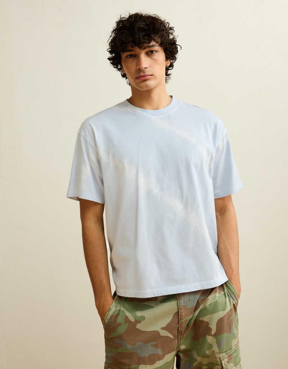 AE Boxy Fit Sueded Jersey T-Shirt