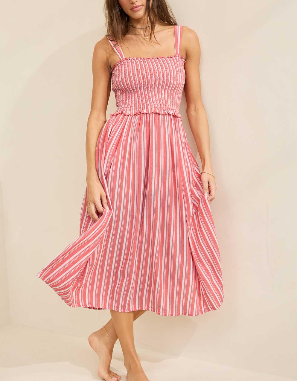 Aerie At The Barre Smocked Dress – American Eagle