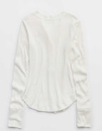 Aerie Henley Essential Layering T-Shirt