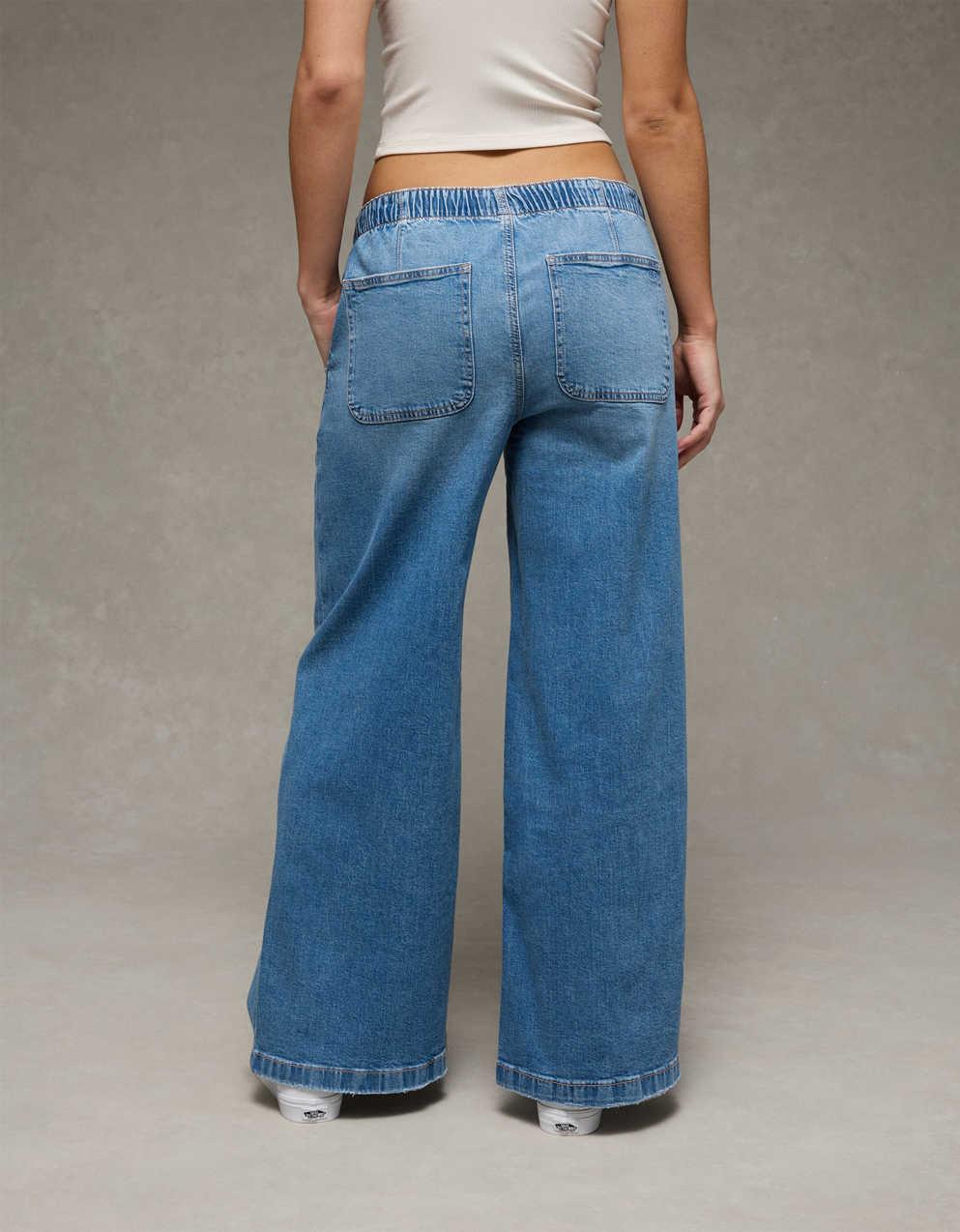 AE Low-Rise Baggy Ultra-Wide Leg Jean