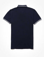 AE 修身 Tipped Flex Pique Polo襯衫