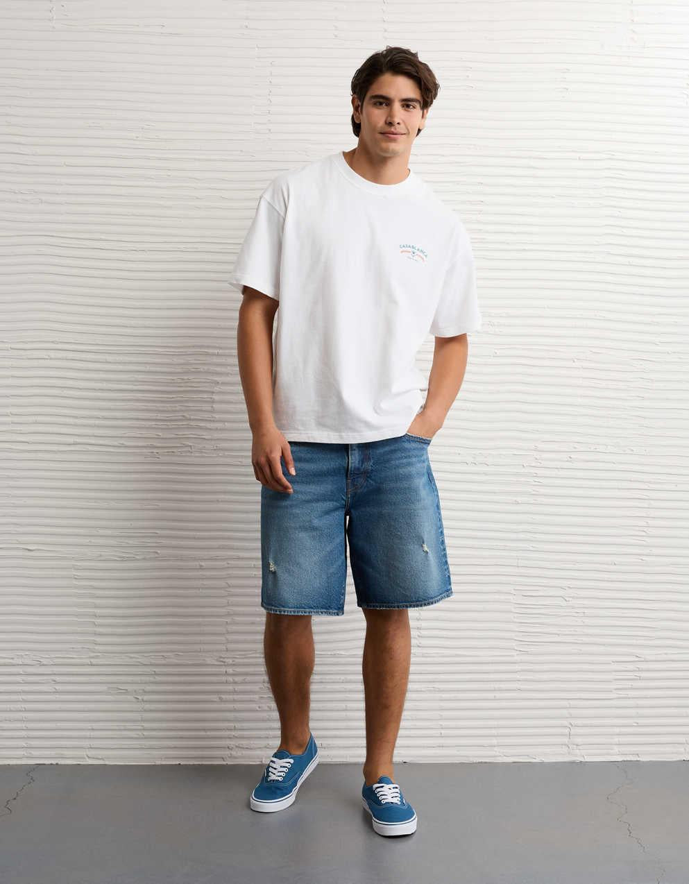 AE Boxy Fit Destination Graphic T-Shirt