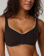 OFFLINE By Aerie Real Me XTRA Rib Picot運動胸圍