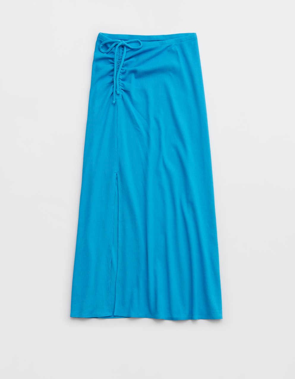 Aerie Beachwalk Midi Skirt