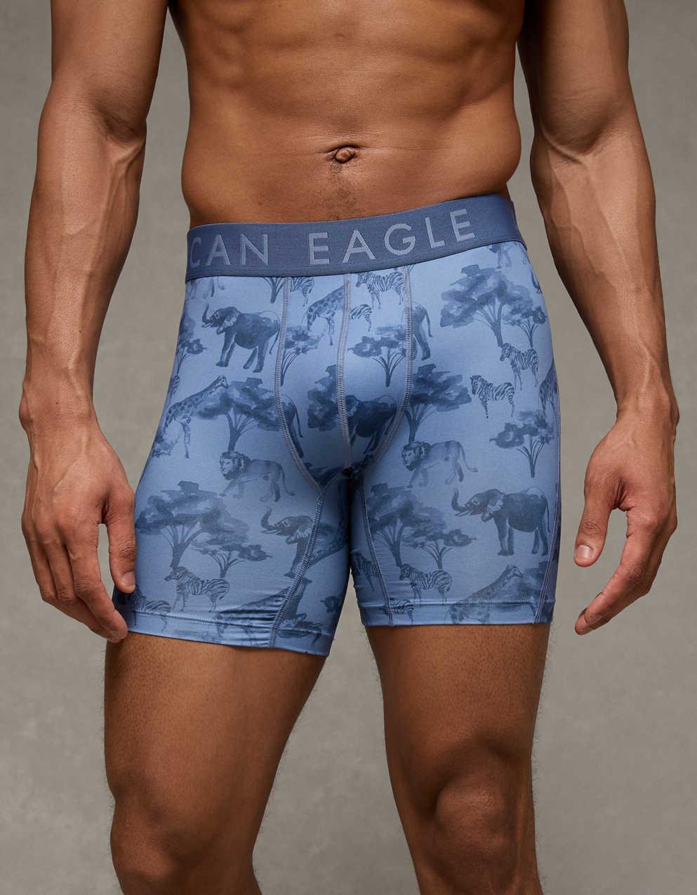 AEO 男士 6' 彈性平腳短褲
