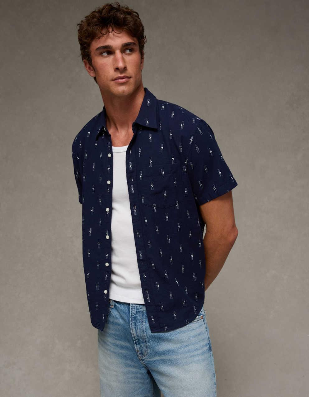 AE Short Sleeve Button Up Shirt