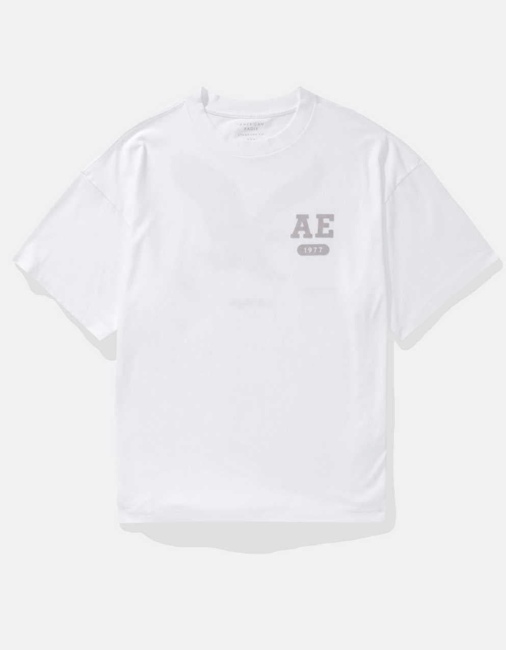 AE Logo 圖案 T 恤