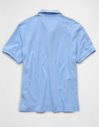 AE Standard Fit Pop Logo Pique Polo Shirt