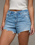 AE 3" Strigid Super High-Waisted Relaxed Denim Short