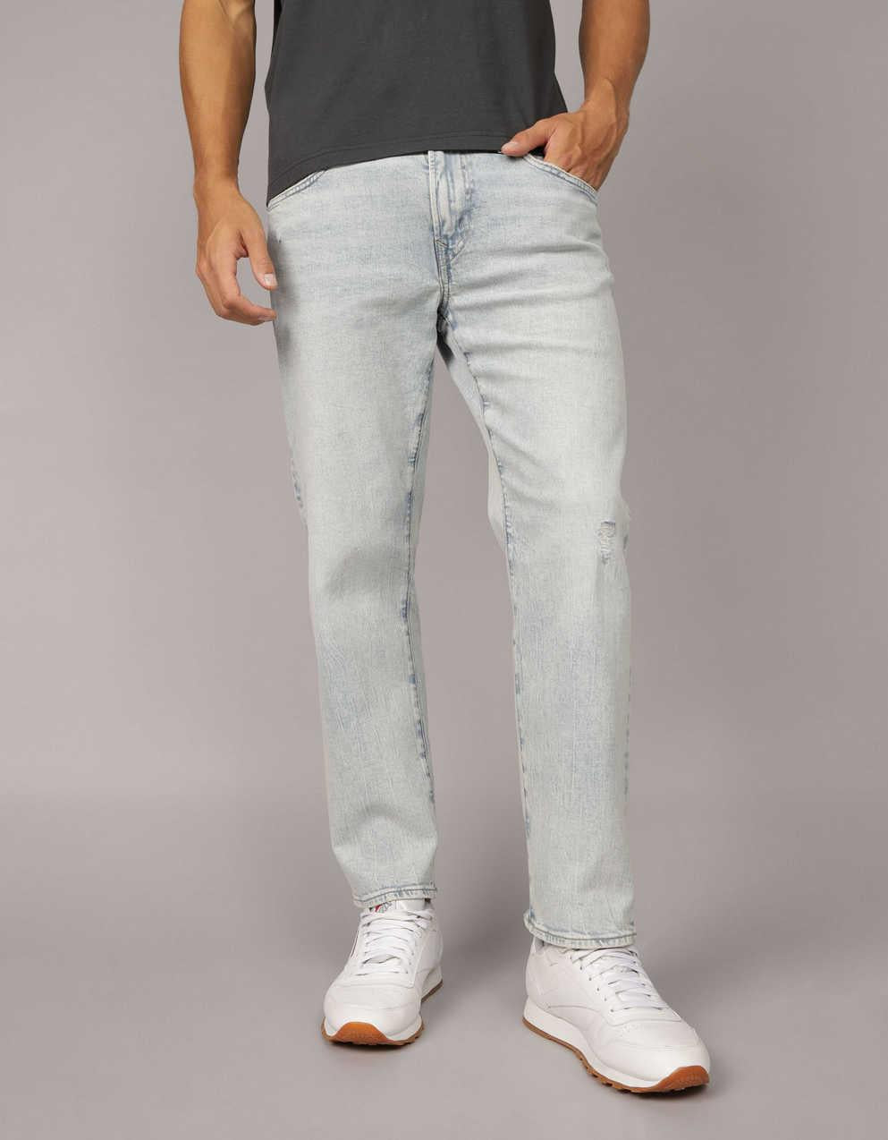 AE AirFlex+ TENCEL™ 纖維布料直筒牛仔褲