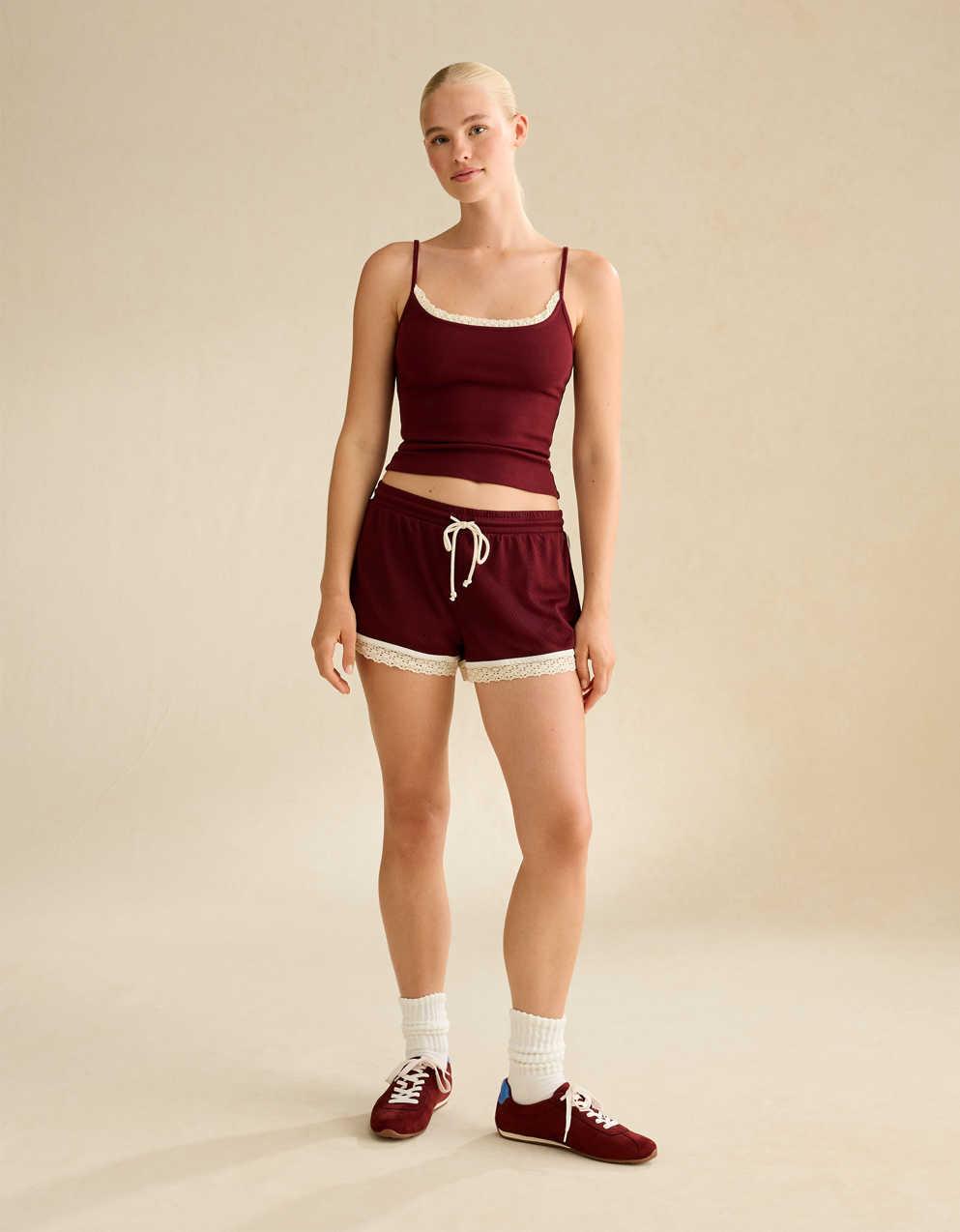 AE Main Squeeze Lace-Trim Cami