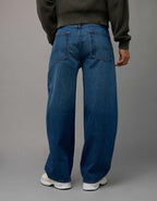 AE Cropped Baggy Barrel Jean