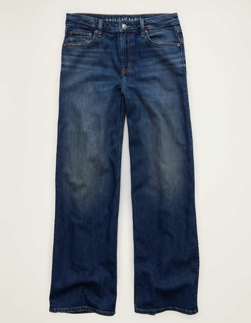 AE Super High-Waisted Baggy Wide-Leg Jean