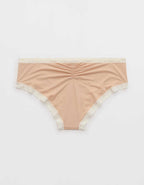 SMOOTHEZ Microfiber Lace Cheeky Underwear