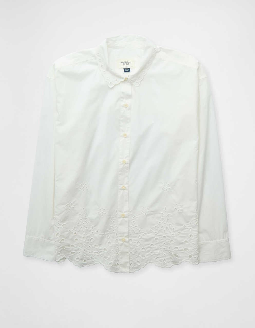 AE Perfect Button-Up Shirt
