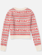AE Shrunken V 領Fairisle 冷衫
