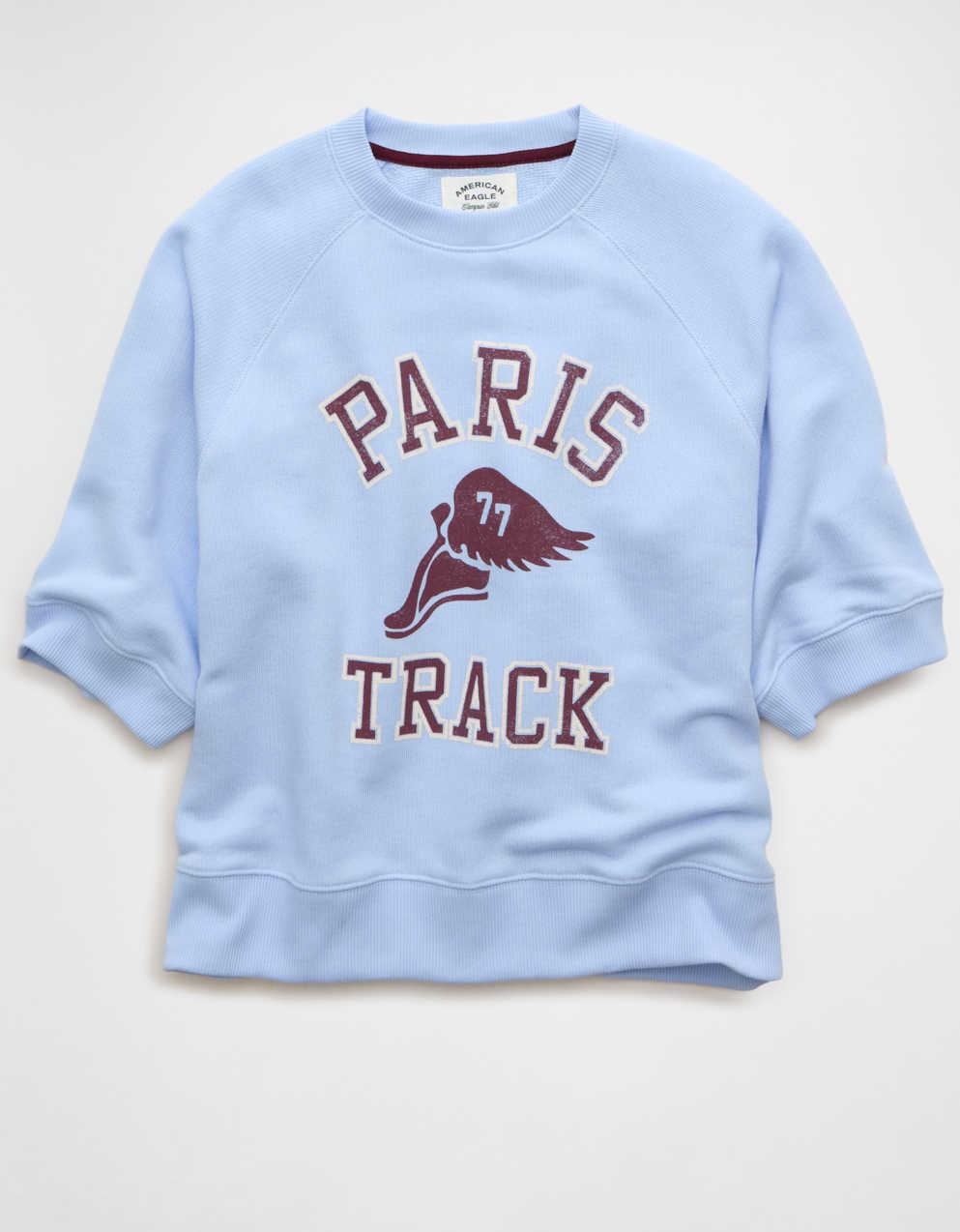 AE Campus Short-Sleeve Sweatshirt