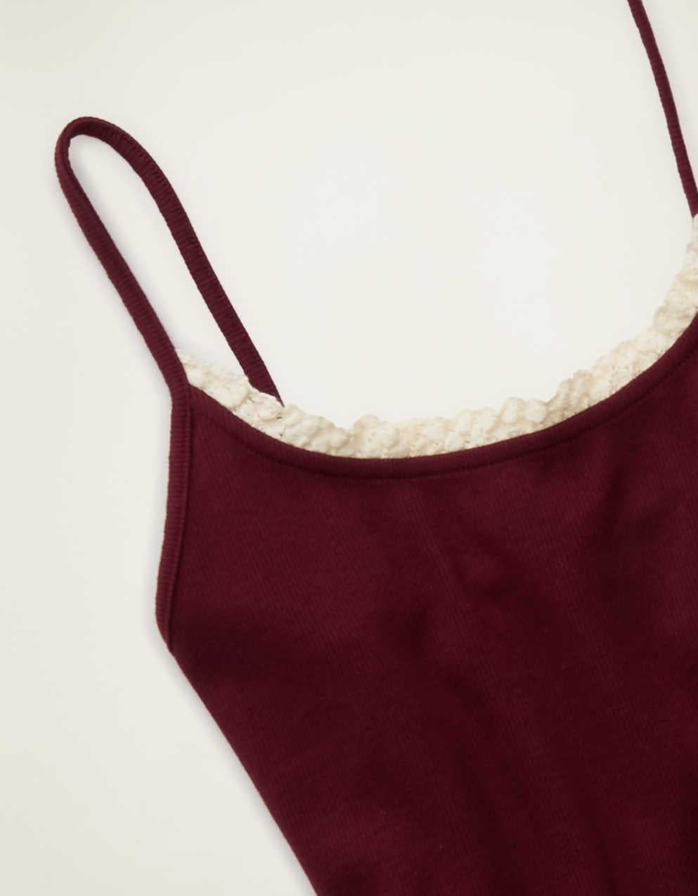 AE Main Squeeze Lace-Trim Cami