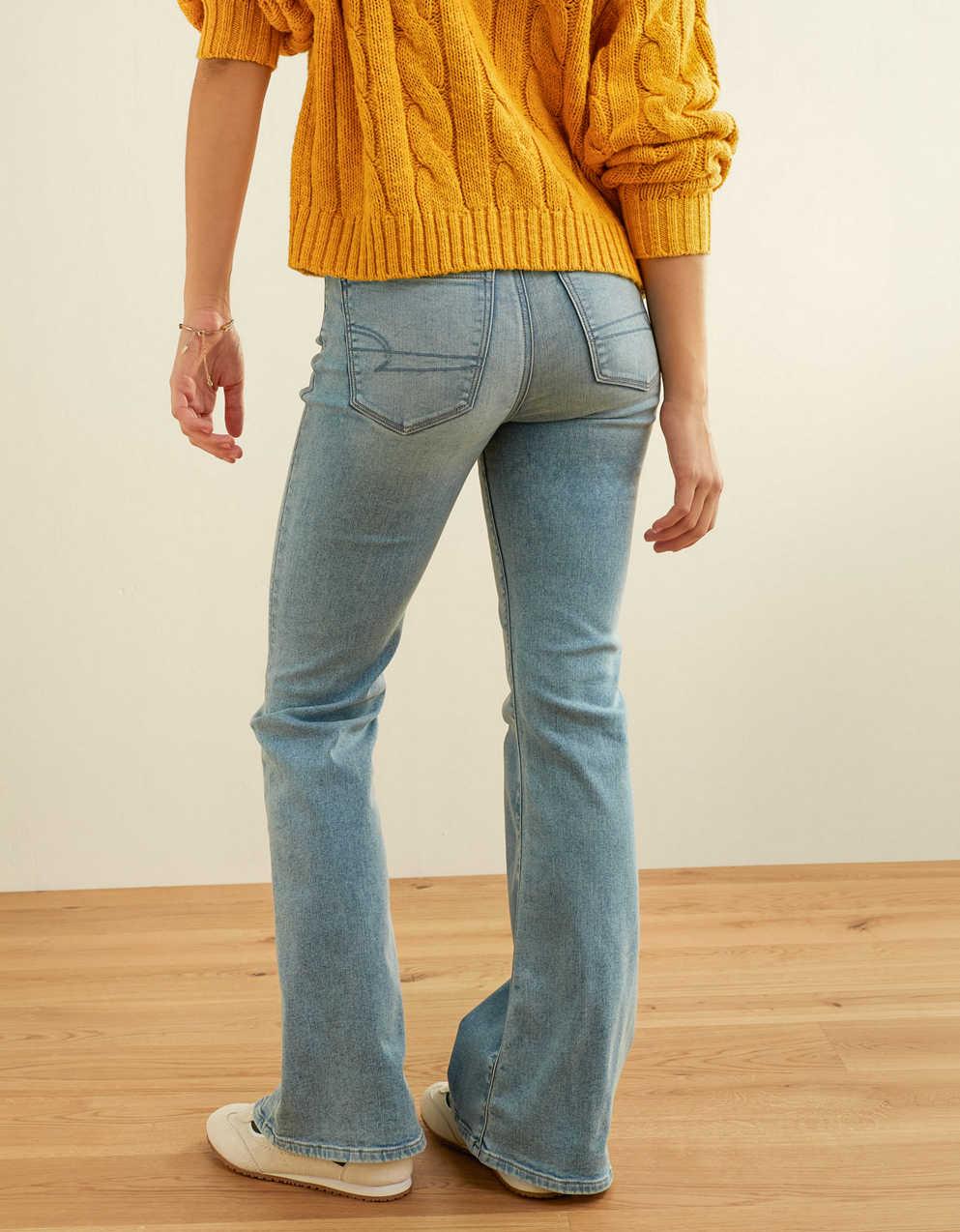 AE Super High-Waisted Flare Jean