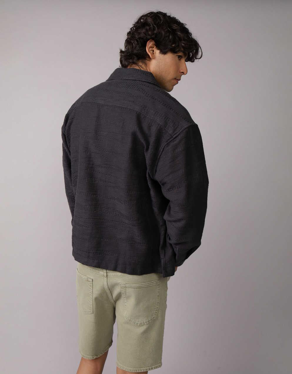 AE Textured Shacket