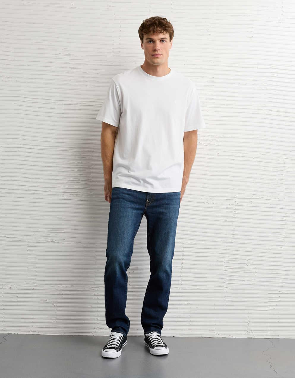 AE 運動直筒牛仔褲