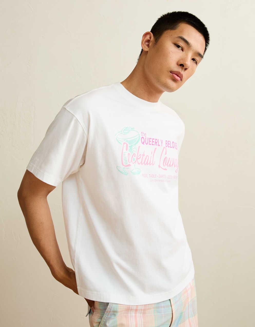 AE Pride Boxy 圖案 T 恤