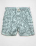 AEO Men's Checkerboard Stretch Boxer Short