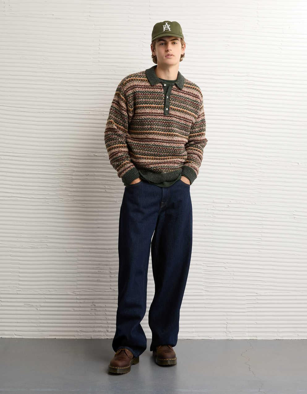 AE Sweater Polo