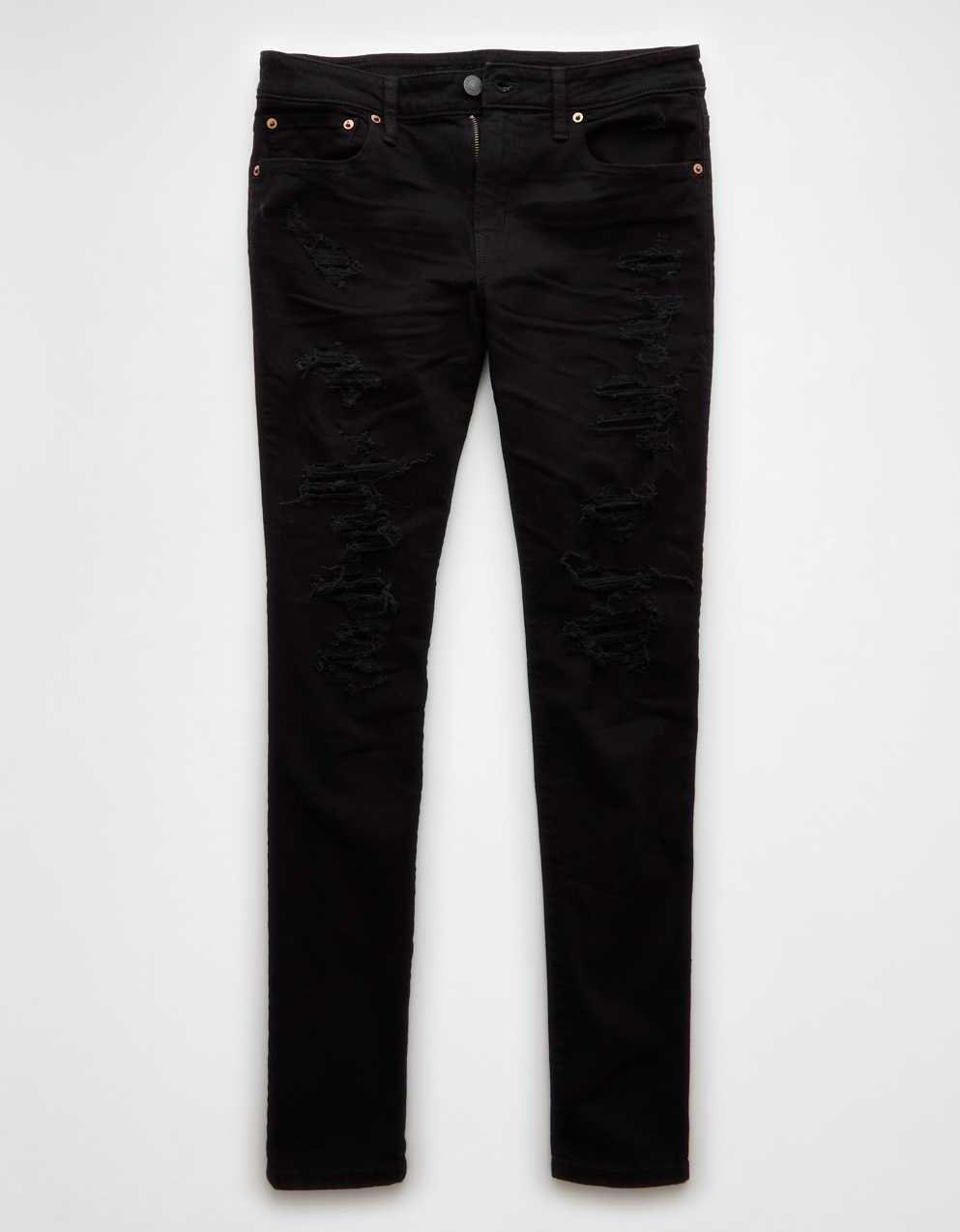 AE Flex+ Ripped Skinny Jean