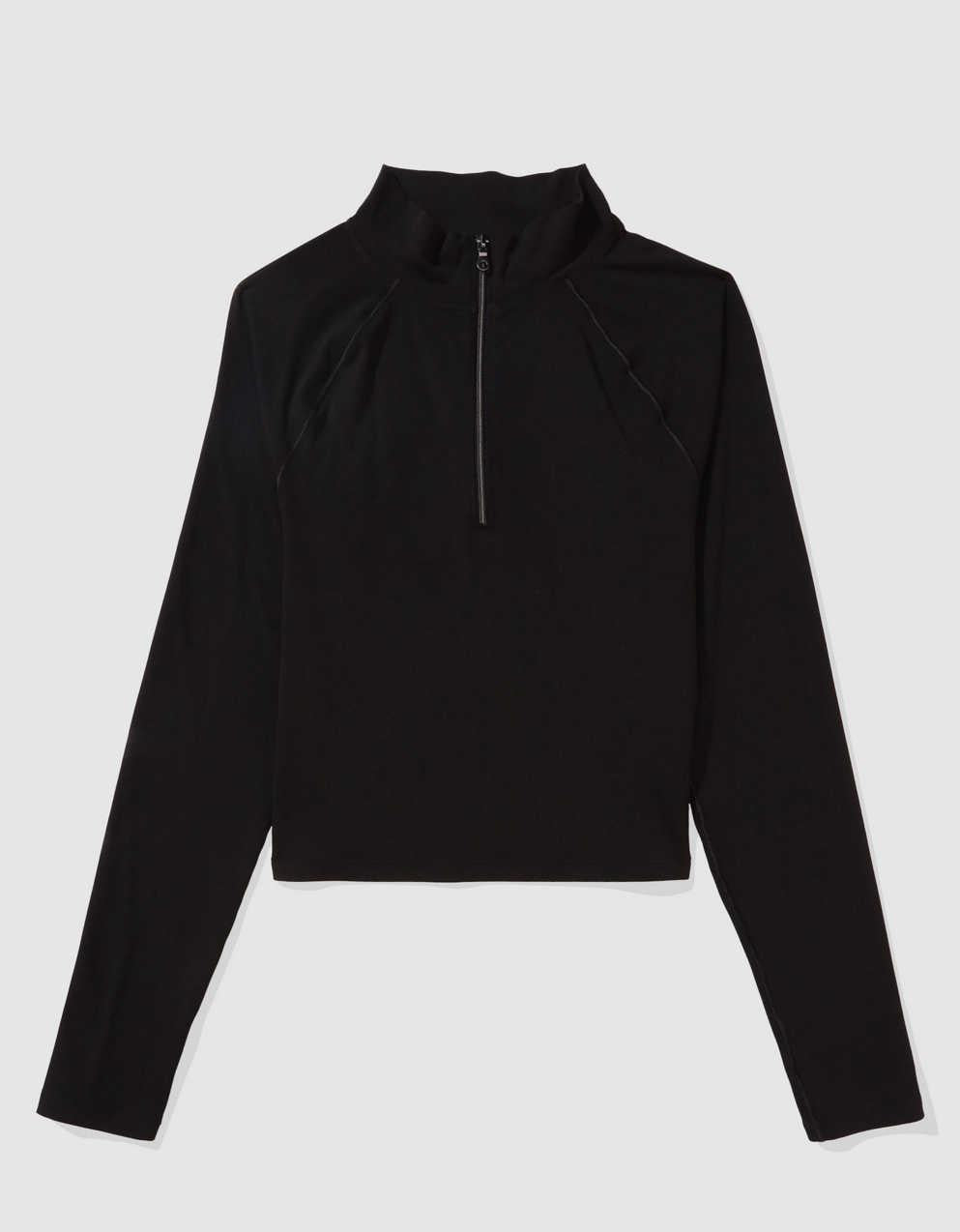OFFLINE Aerie Real Me Xtra 1/4拉鍊外套